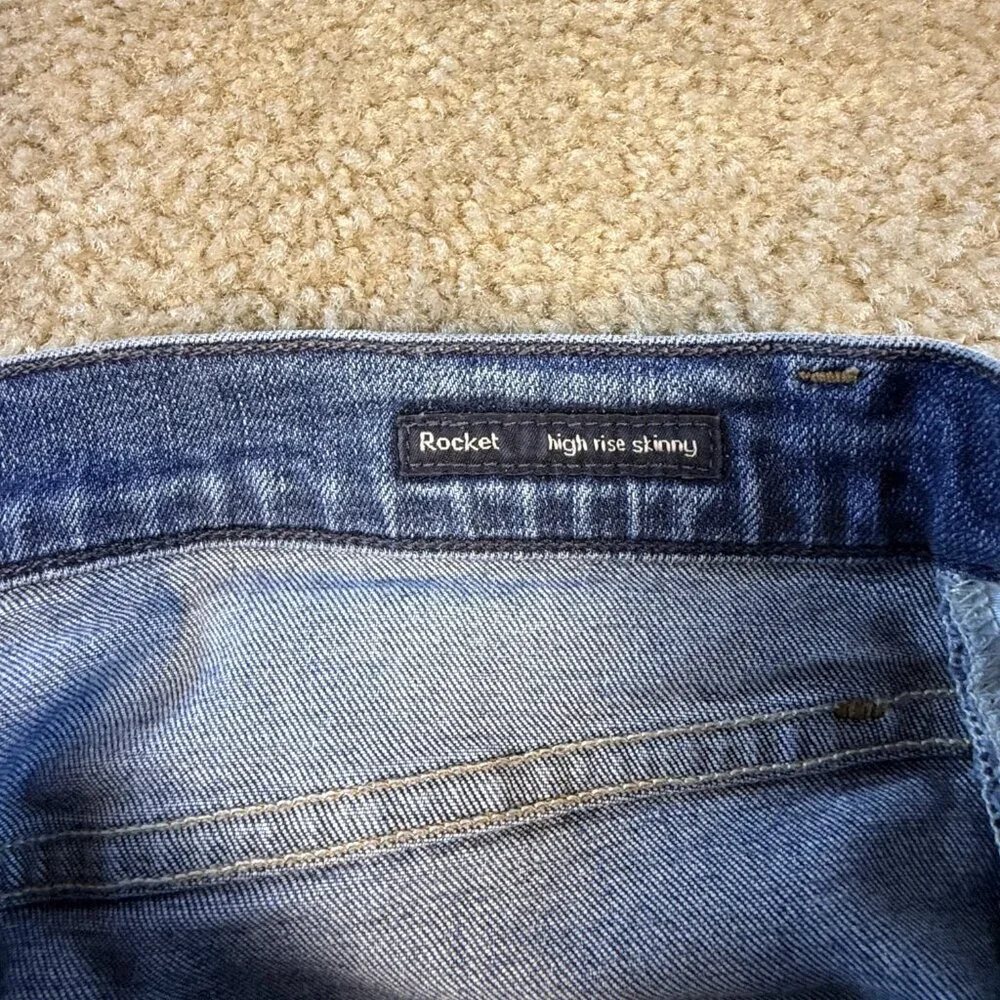 Citizens of Humanity Rocket High Rise Skinny Jeans Women Size 26 Blue F683 - Picture 5 of 16
